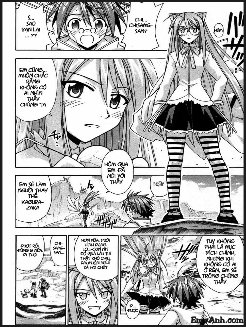 Truyện Tranh Pháp Sư Tí Hon Negima - Mahou Sensei Negima! trang 10
