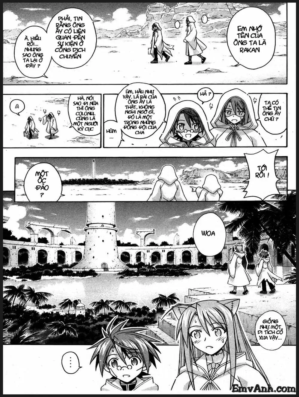Truyện Tranh Pháp Sư Tí Hon Negima - Mahou Sensei Negima! trang 10