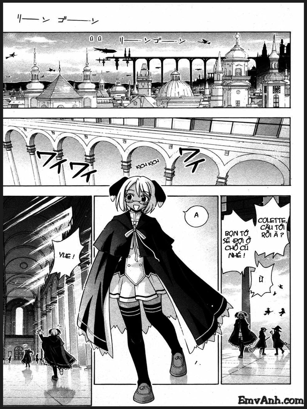 Truyện Tranh Pháp Sư Tí Hon Negima - Mahou Sensei Negima! trang 10