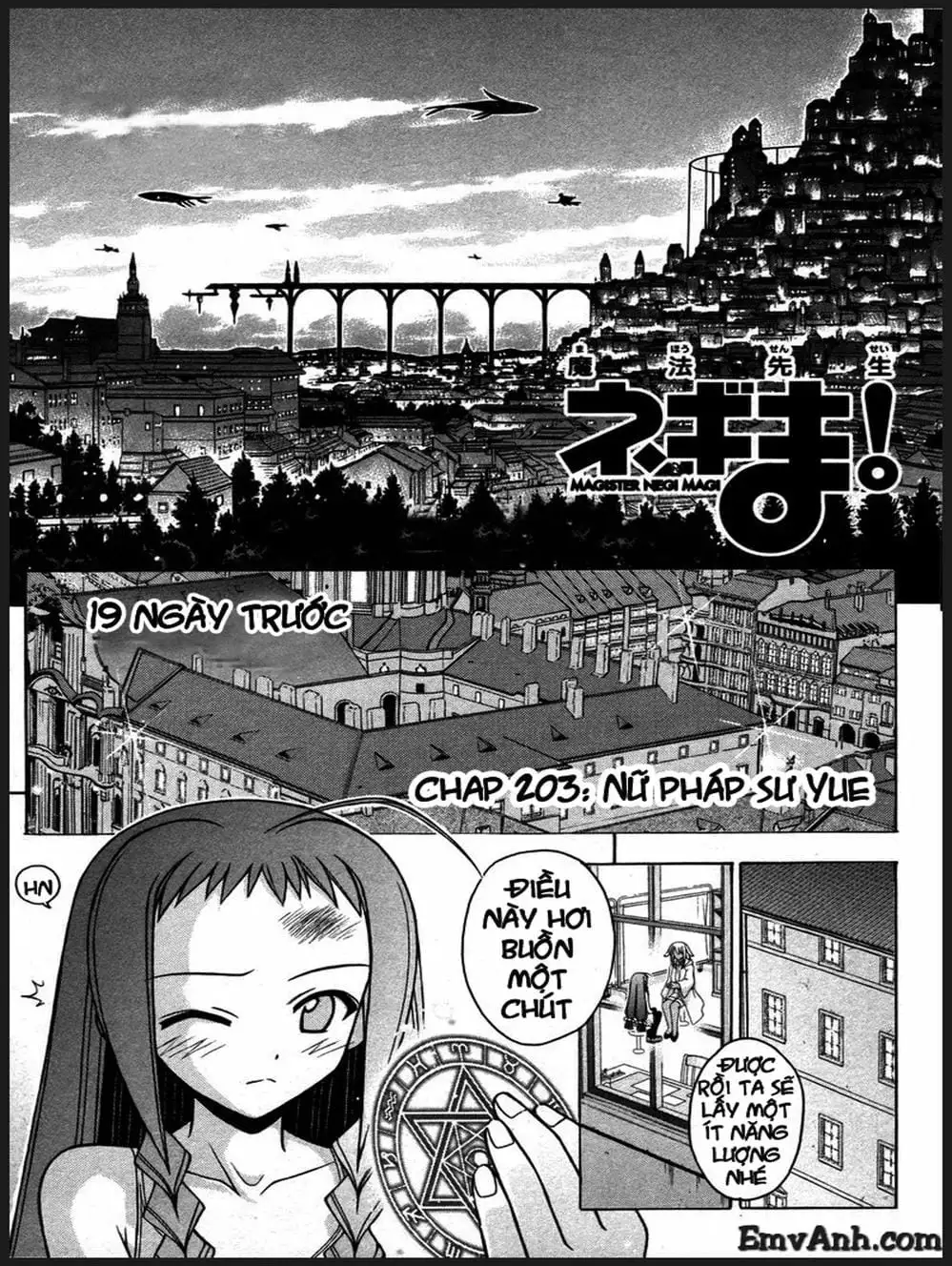 Truyện Tranh Pháp Sư Tí Hon Negima - Mahou Sensei Negima! trang 10