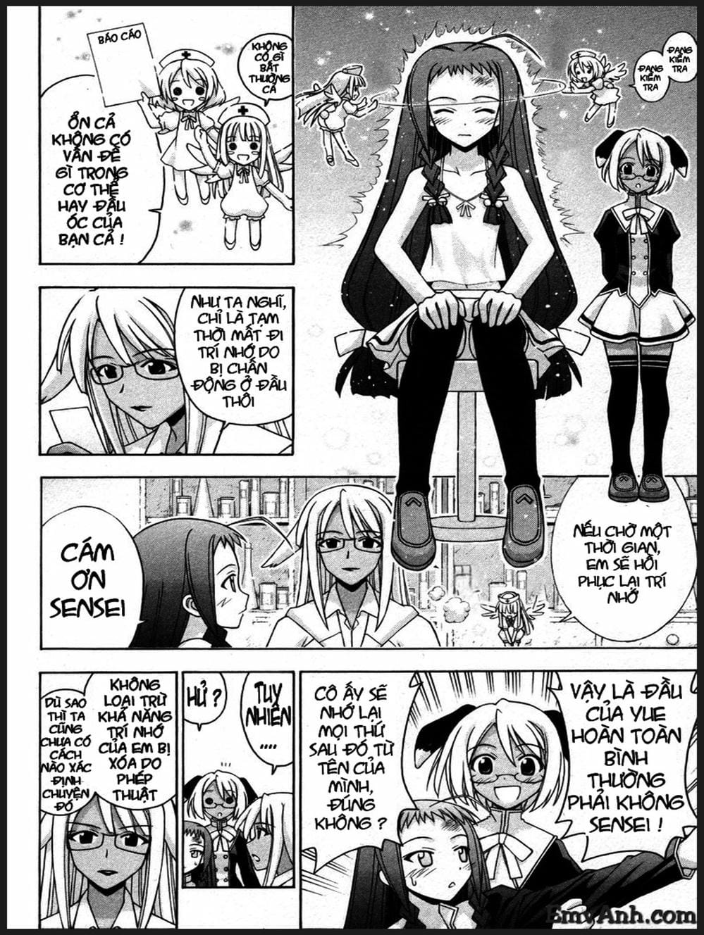 Truyện Tranh Pháp Sư Tí Hon Negima - Mahou Sensei Negima! trang 10
