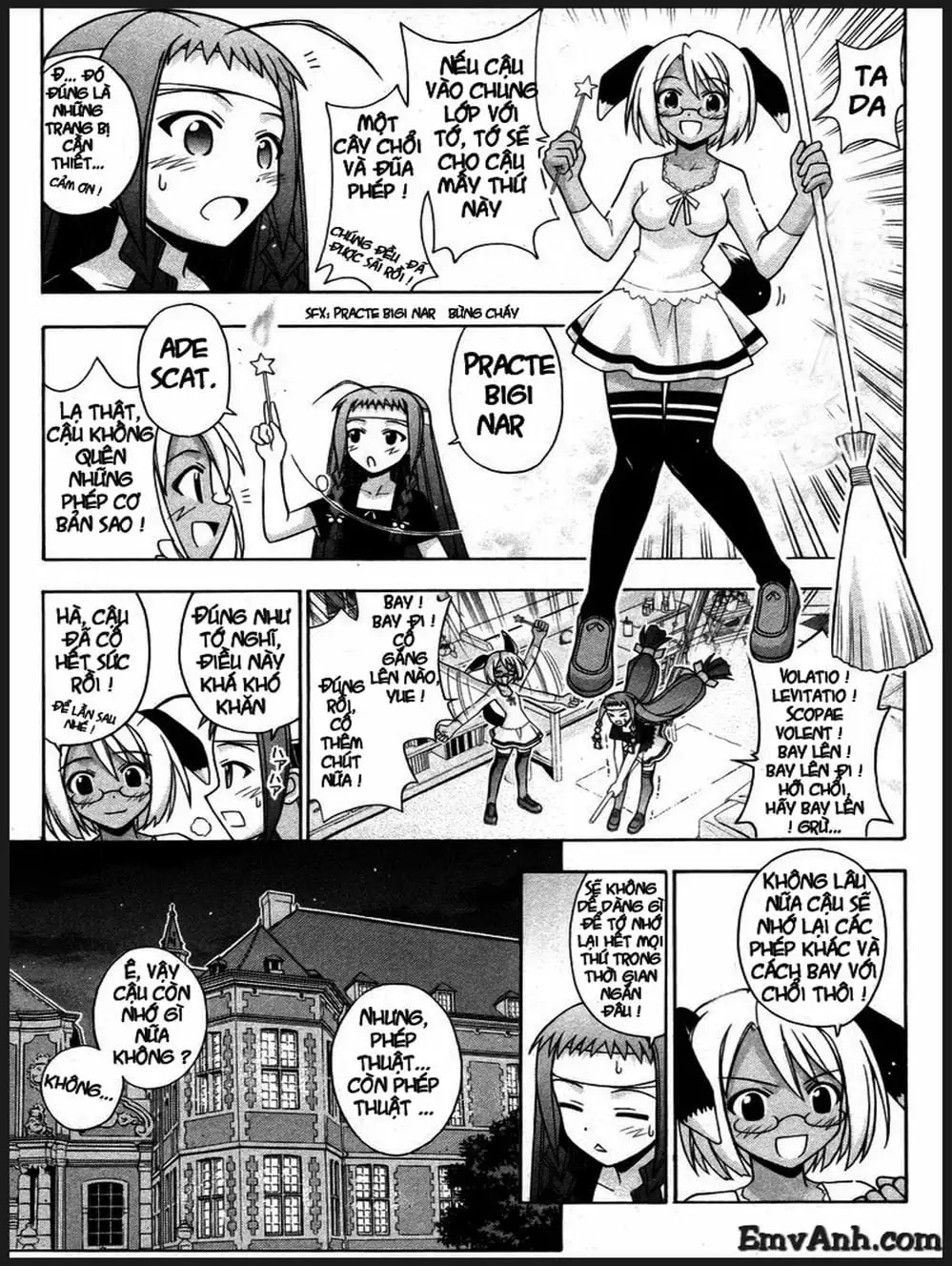 Truyện Tranh Pháp Sư Tí Hon Negima - Mahou Sensei Negima! trang 10