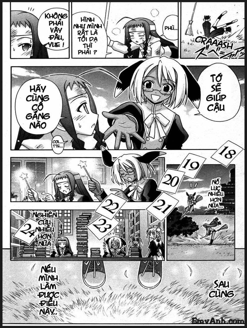 Truyện Tranh Pháp Sư Tí Hon Negima - Mahou Sensei Negima! trang 10