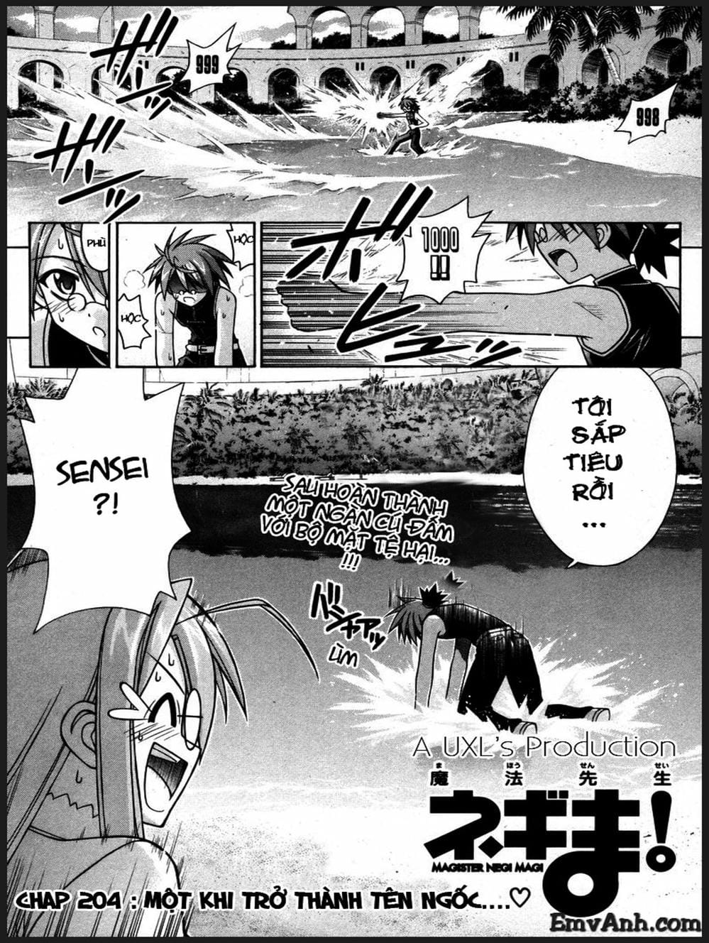 Truyện Tranh Pháp Sư Tí Hon Negima - Mahou Sensei Negima! trang 10