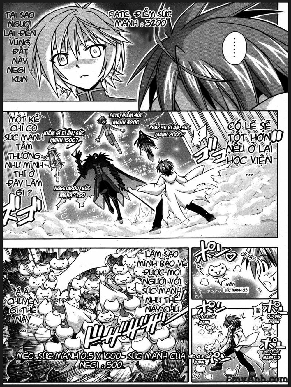 Truyện Tranh Pháp Sư Tí Hon Negima - Mahou Sensei Negima! trang 10