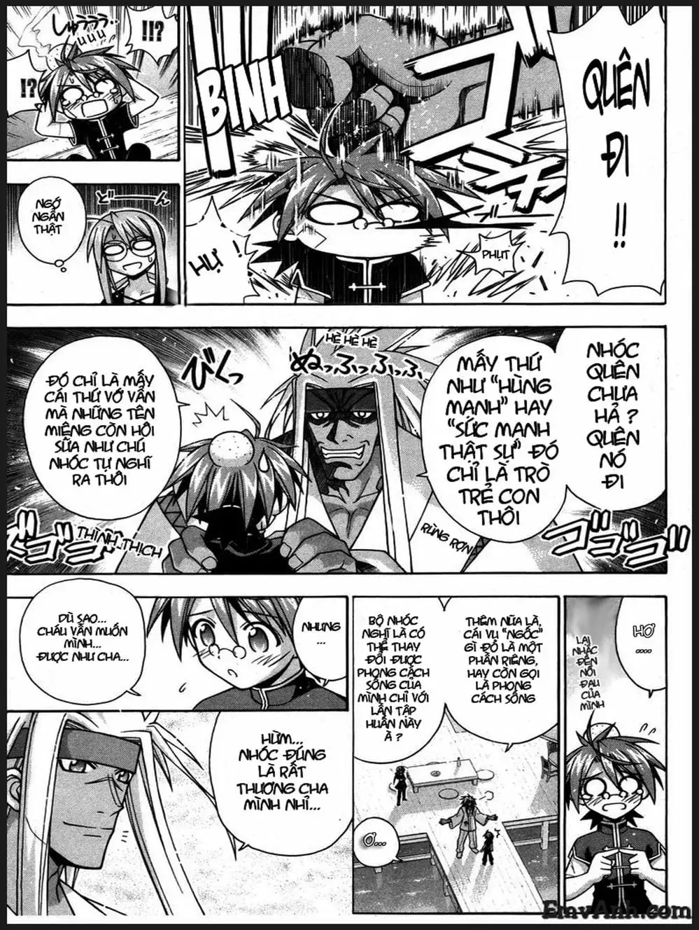Truyện Tranh Pháp Sư Tí Hon Negima - Mahou Sensei Negima! trang 10