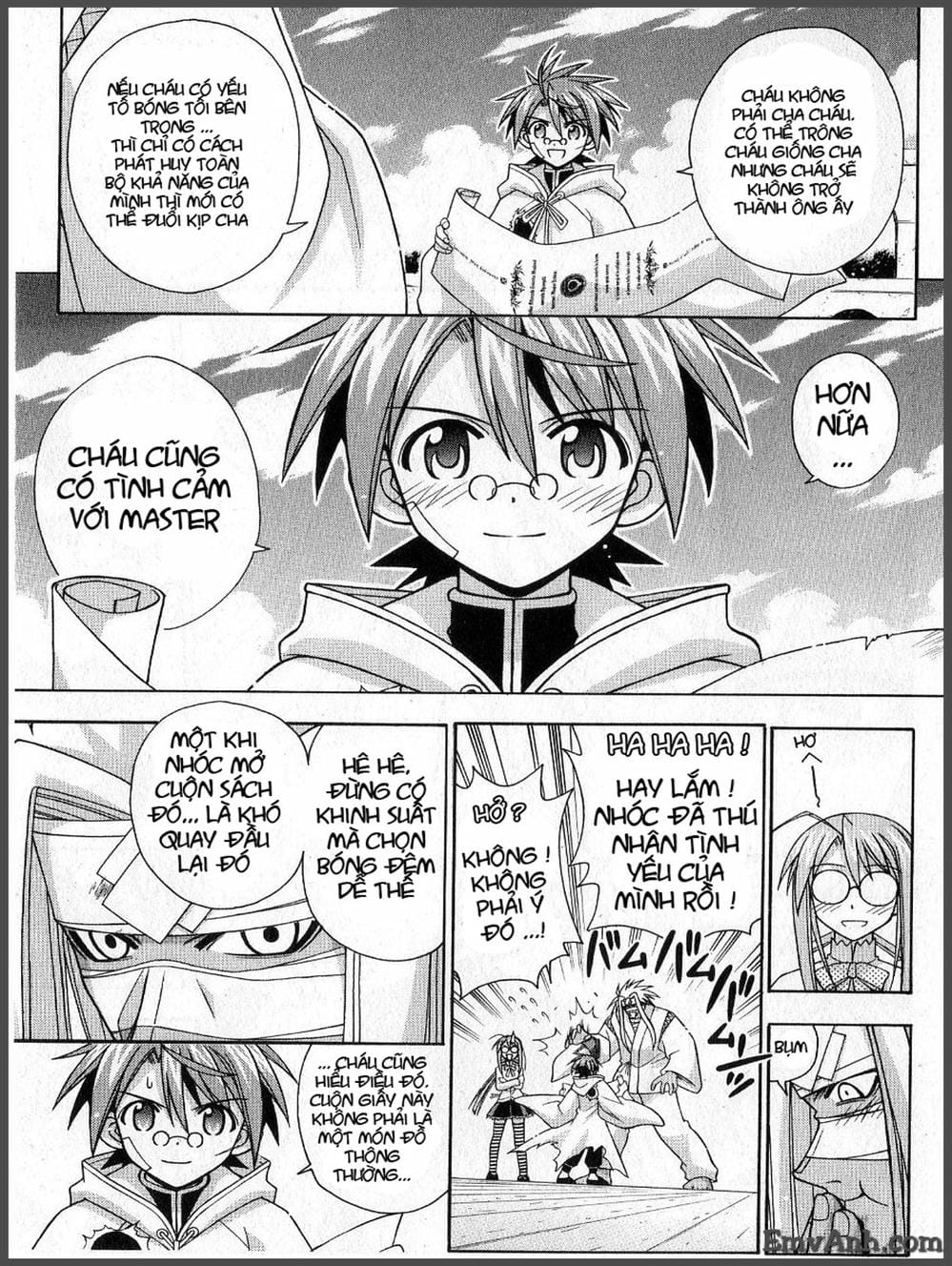 Truyện Tranh Pháp Sư Tí Hon Negima - Mahou Sensei Negima! trang 10