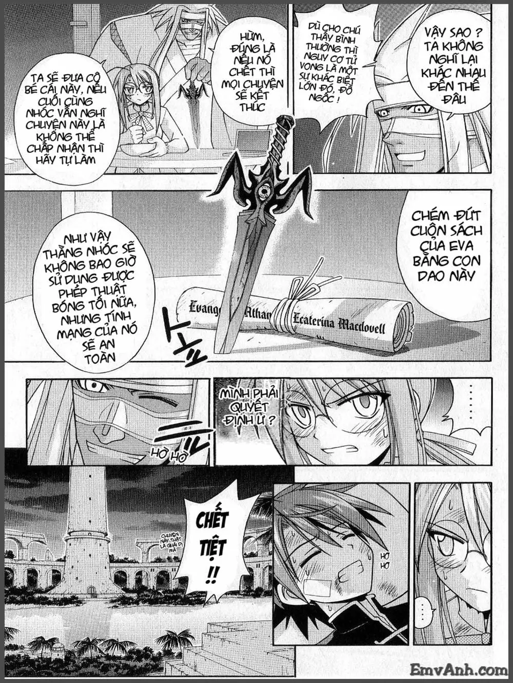 Truyện Tranh Pháp Sư Tí Hon Negima - Mahou Sensei Negima! trang 10