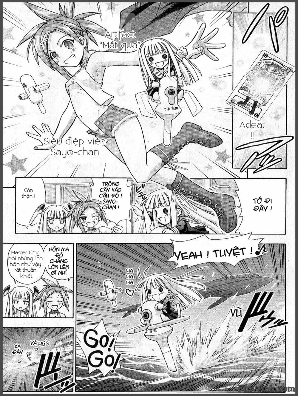 Truyện Tranh Pháp Sư Tí Hon Negima - Mahou Sensei Negima! trang 10