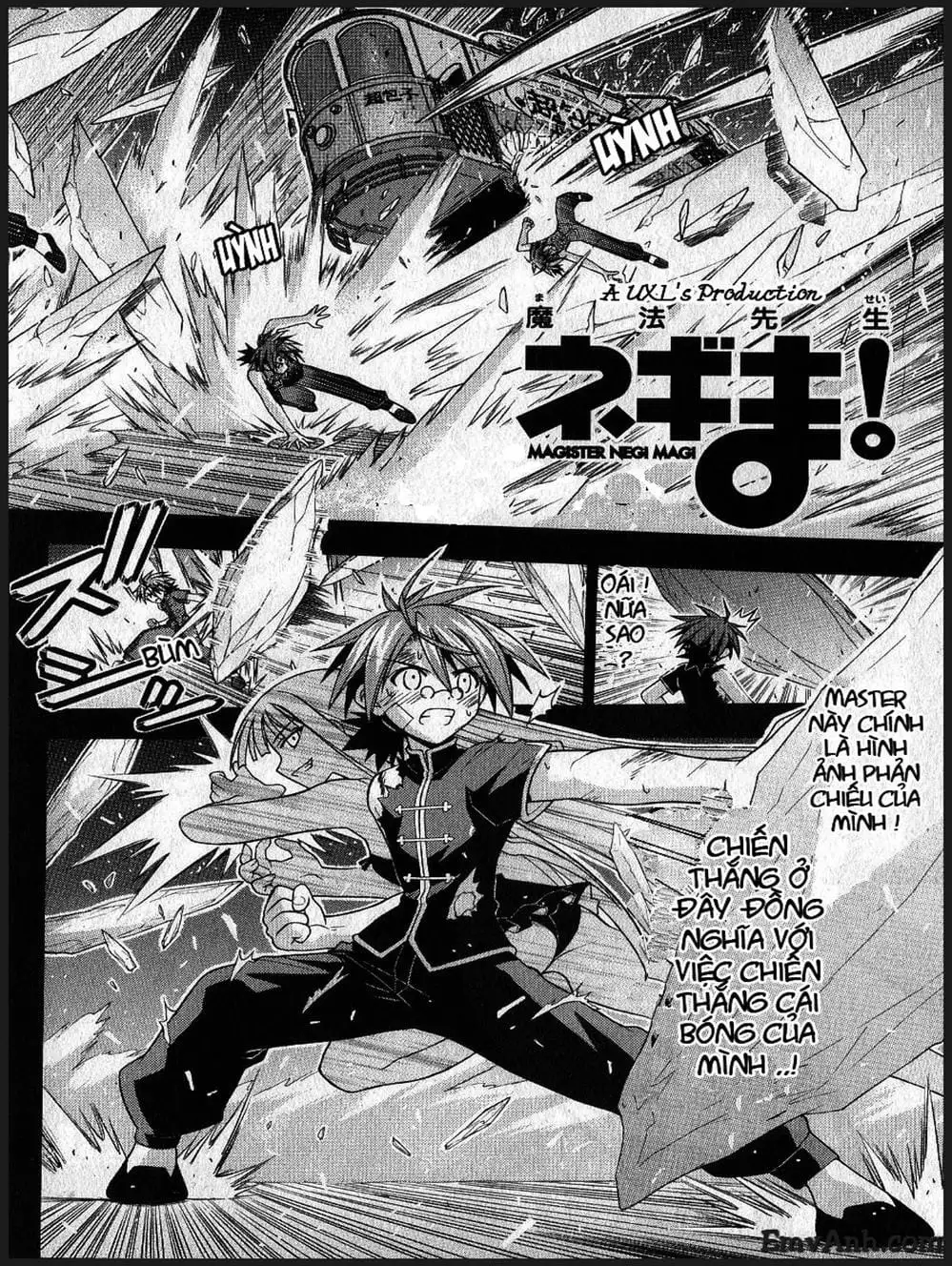 Truyện Tranh Pháp Sư Tí Hon Negima - Mahou Sensei Negima! trang 10