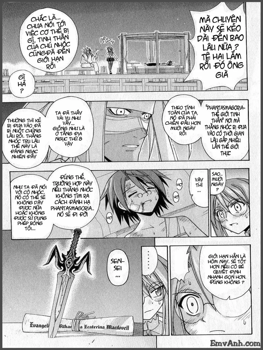 Truyện Tranh Pháp Sư Tí Hon Negima - Mahou Sensei Negima! trang 10