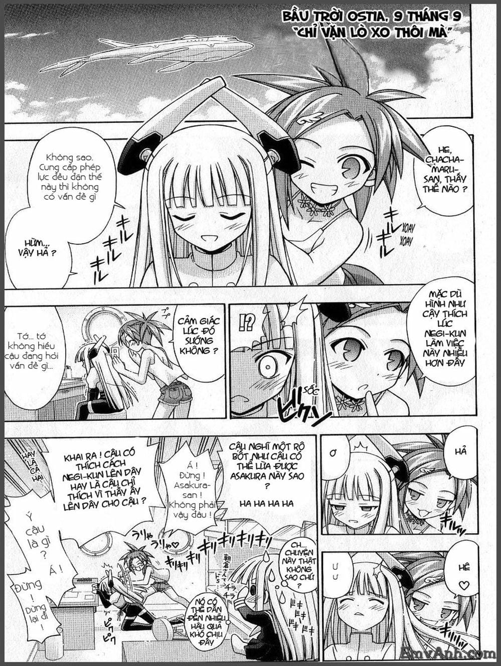Truyện Tranh Pháp Sư Tí Hon Negima - Mahou Sensei Negima! trang 10