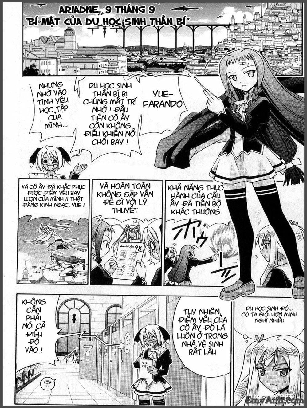 Truyện Tranh Pháp Sư Tí Hon Negima - Mahou Sensei Negima! trang 10