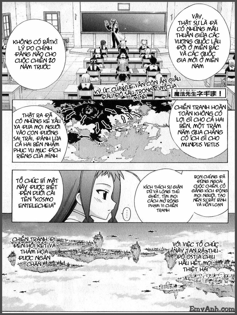 Truyện Tranh Pháp Sư Tí Hon Negima - Mahou Sensei Negima! trang 10