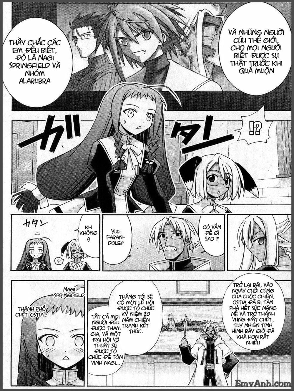 Truyện Tranh Pháp Sư Tí Hon Negima - Mahou Sensei Negima! trang 10