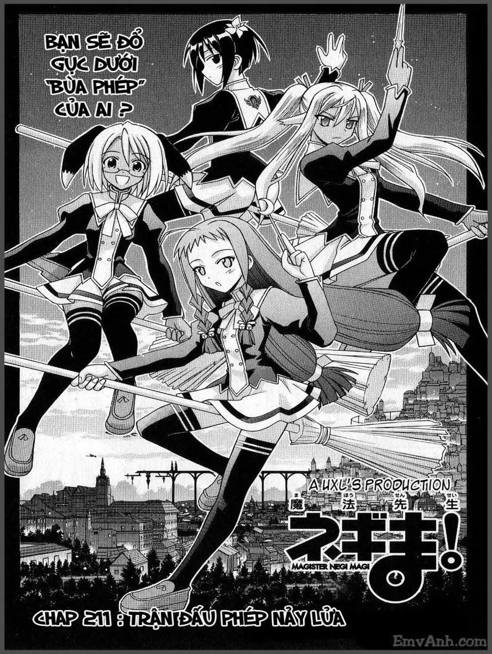 Truyện Tranh Pháp Sư Tí Hon Negima - Mahou Sensei Negima! trang 10