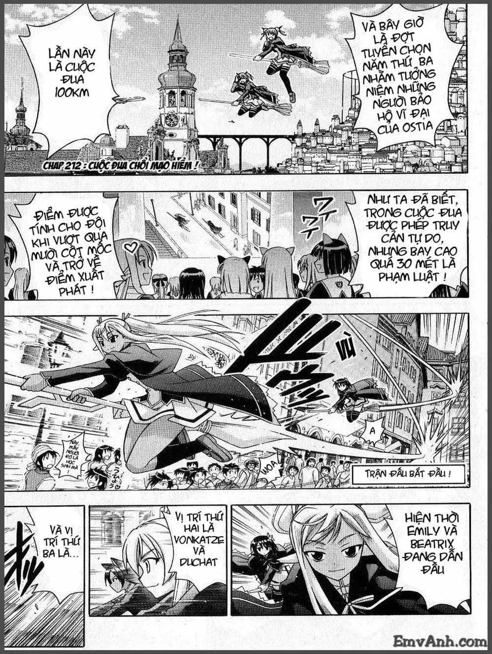 Truyện Tranh Pháp Sư Tí Hon Negima - Mahou Sensei Negima! trang 10