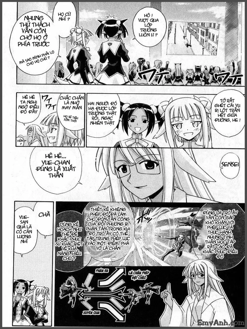 Truyện Tranh Pháp Sư Tí Hon Negima - Mahou Sensei Negima! trang 10