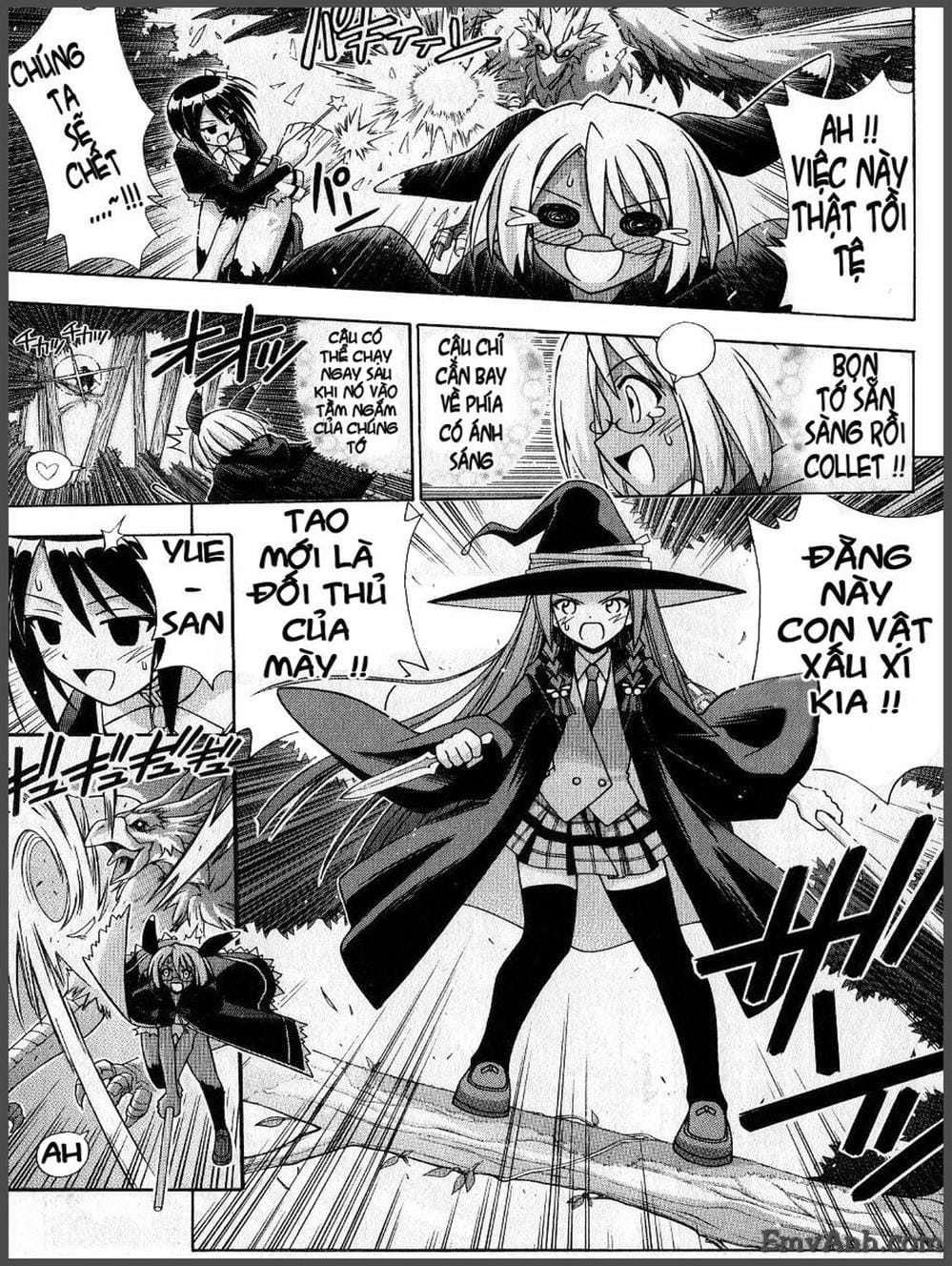 Truyện Tranh Pháp Sư Tí Hon Negima - Mahou Sensei Negima! trang 10