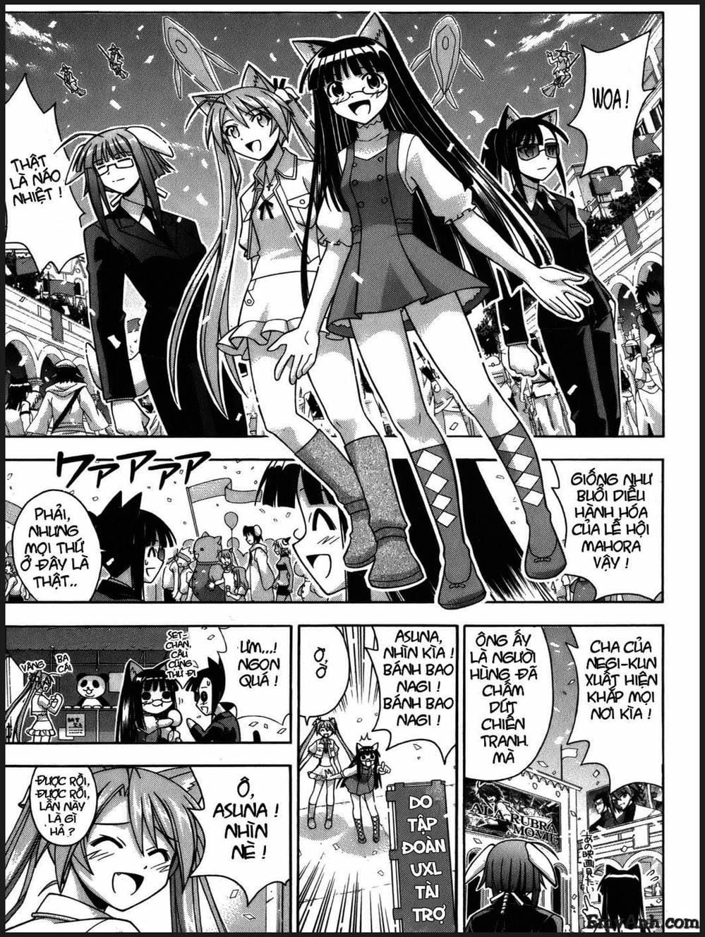 Truyện Tranh Pháp Sư Tí Hon Negima - Mahou Sensei Negima! trang 10