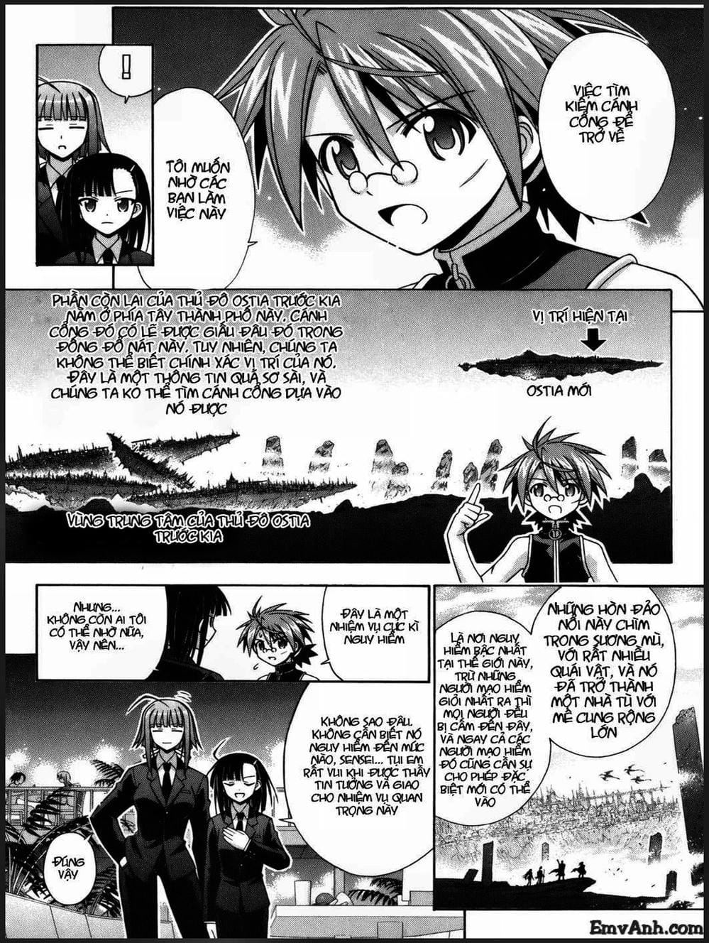 Truyện Tranh Pháp Sư Tí Hon Negima - Mahou Sensei Negima! trang 10