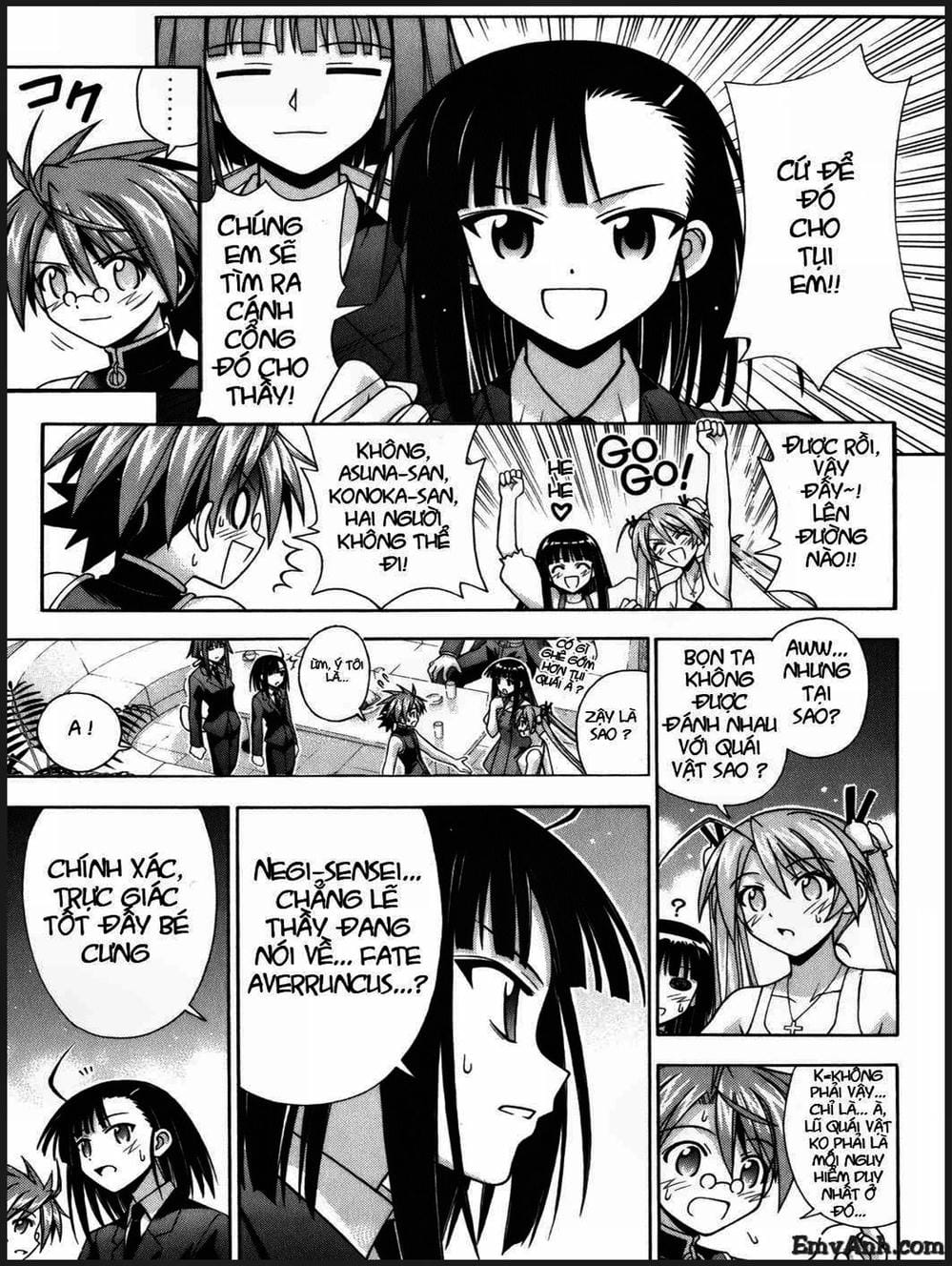 Truyện Tranh Pháp Sư Tí Hon Negima - Mahou Sensei Negima! trang 10