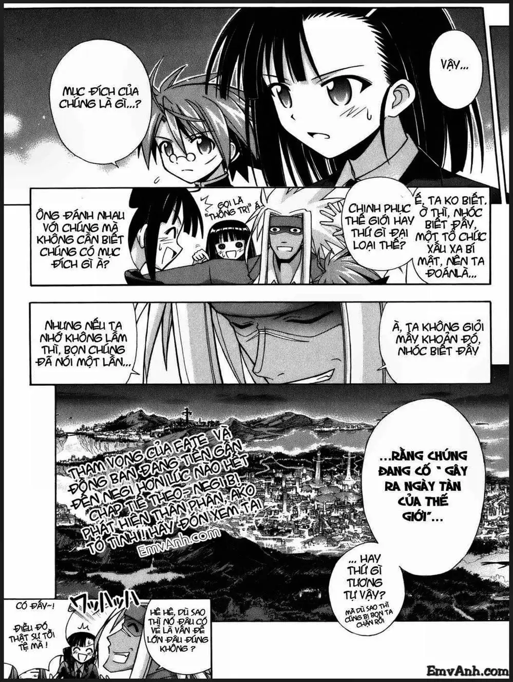 Truyện Tranh Pháp Sư Tí Hon Negima - Mahou Sensei Negima! trang 10