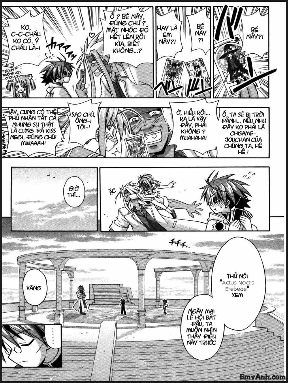 Truyện Tranh Pháp Sư Tí Hon Negima - Mahou Sensei Negima! trang 10