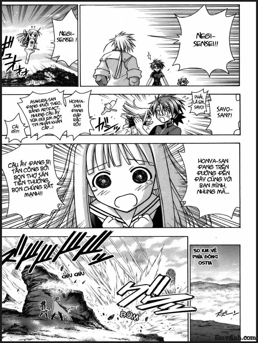 Truyện Tranh Pháp Sư Tí Hon Negima - Mahou Sensei Negima! trang 10