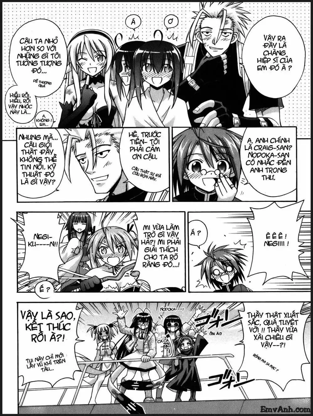Truyện Tranh Pháp Sư Tí Hon Negima - Mahou Sensei Negima! trang 10