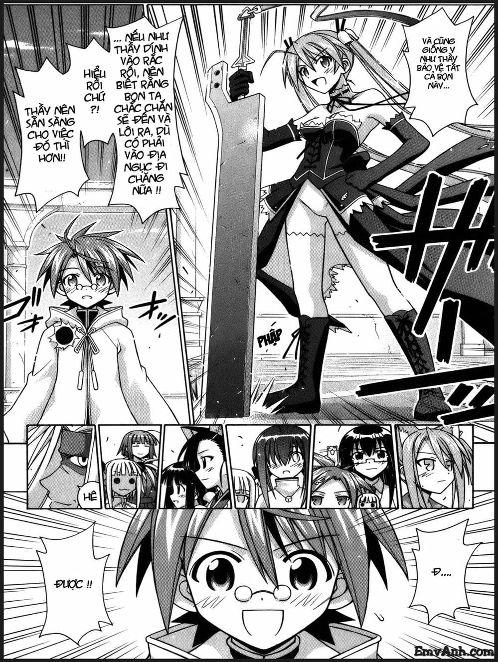Truyện Tranh Pháp Sư Tí Hon Negima - Mahou Sensei Negima! trang 10