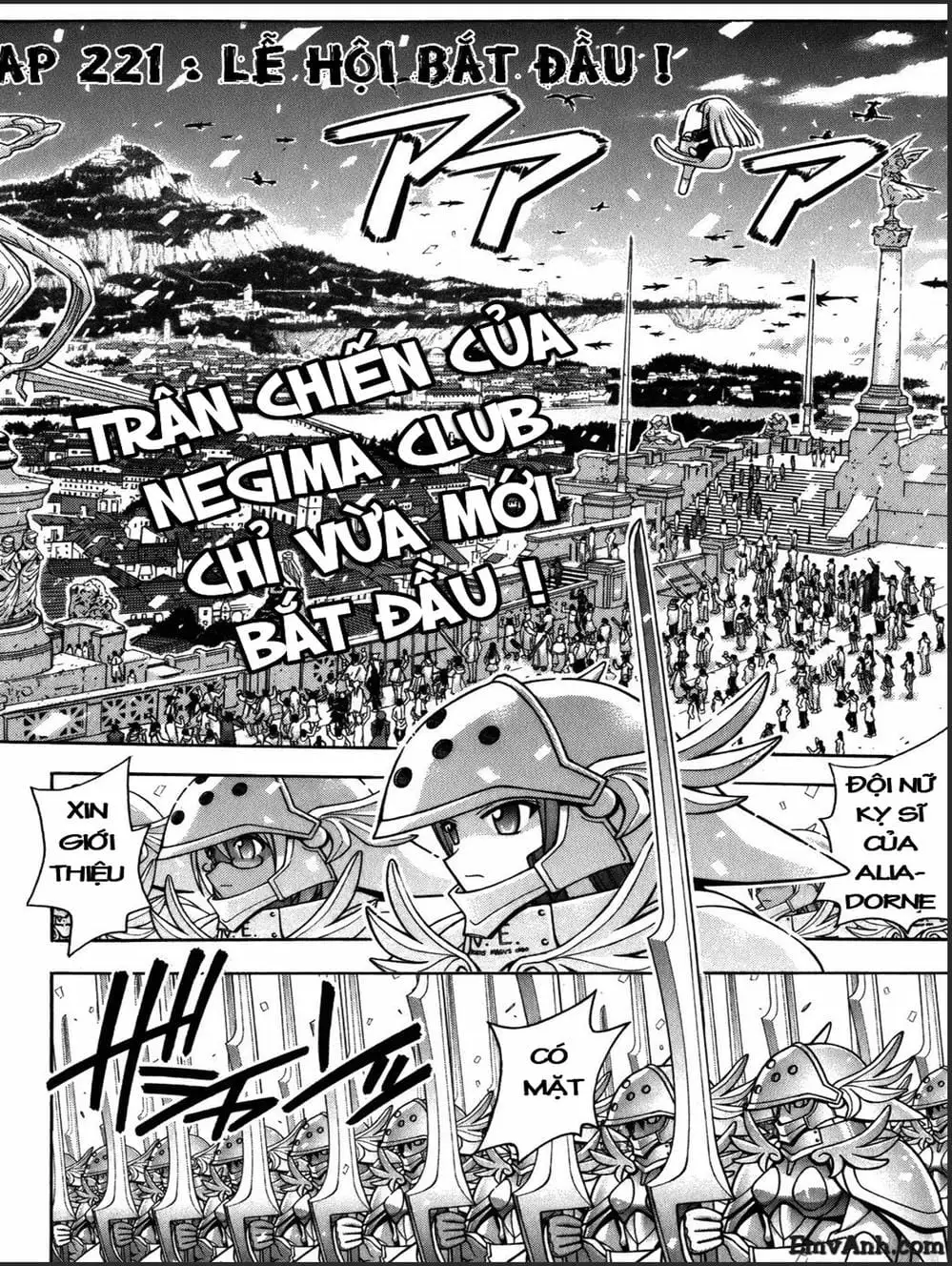 Truyện Tranh Pháp Sư Tí Hon Negima - Mahou Sensei Negima! trang 10
