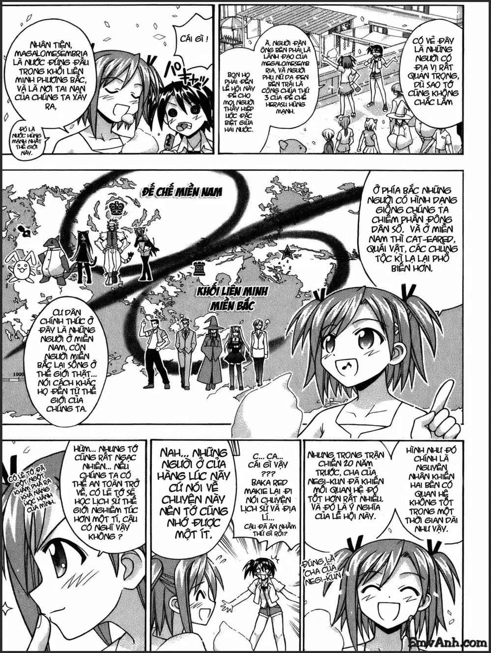 Truyện Tranh Pháp Sư Tí Hon Negima - Mahou Sensei Negima! trang 10