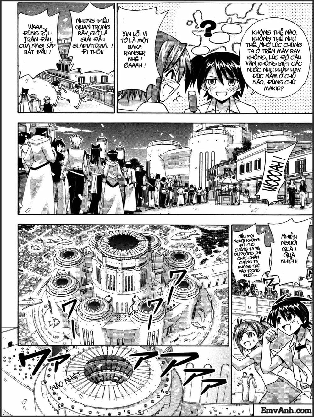 Truyện Tranh Pháp Sư Tí Hon Negima - Mahou Sensei Negima! trang 10