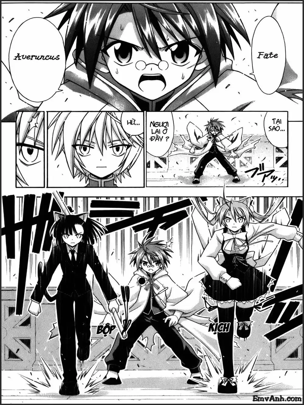 Truyện Tranh Pháp Sư Tí Hon Negima - Mahou Sensei Negima! trang 10