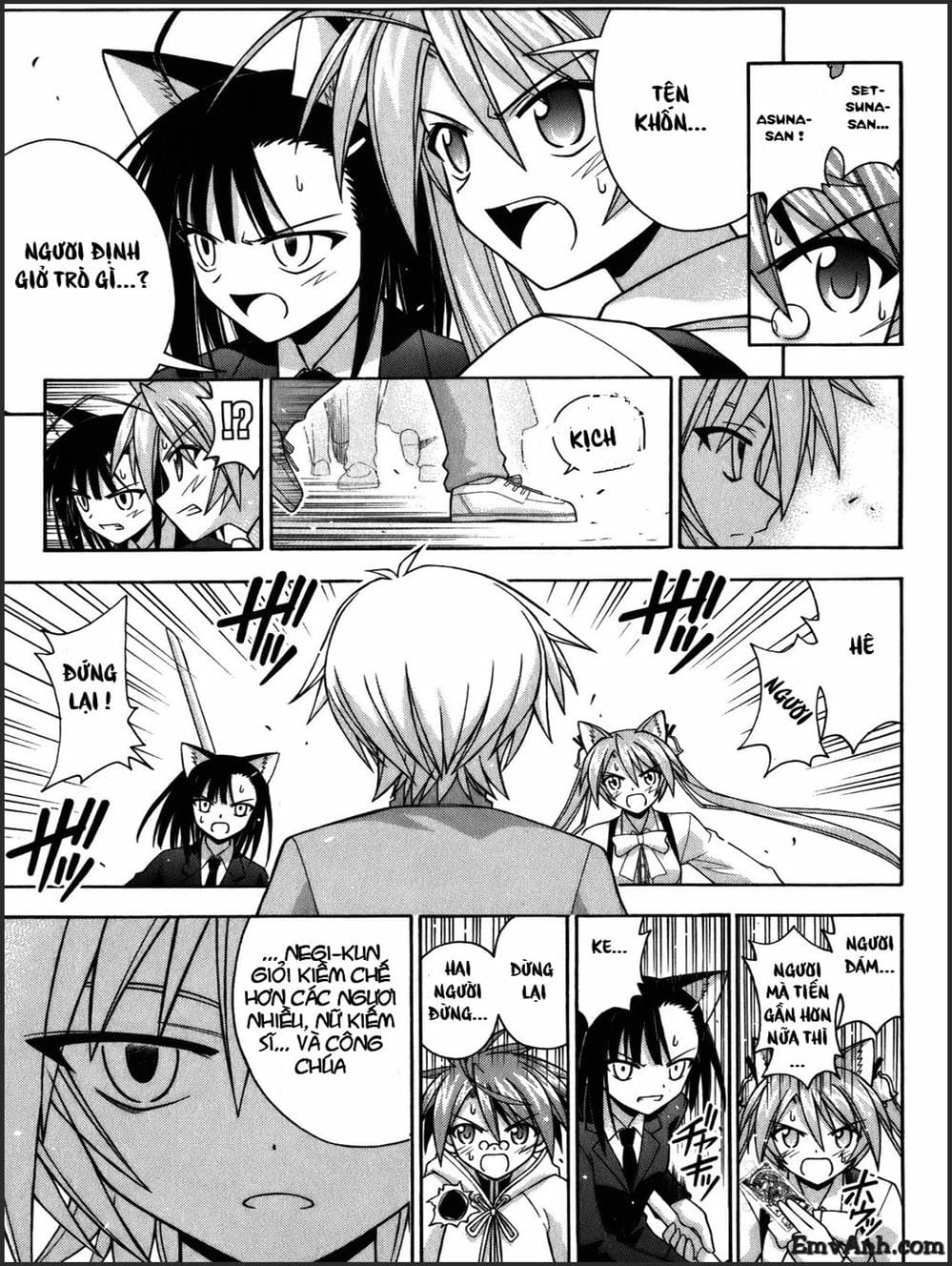 Truyện Tranh Pháp Sư Tí Hon Negima - Mahou Sensei Negima! trang 10