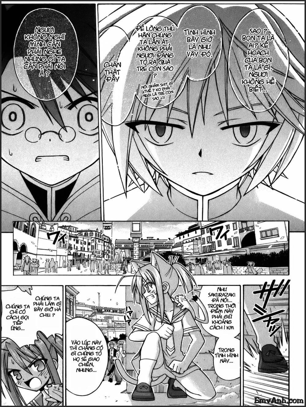 Truyện Tranh Pháp Sư Tí Hon Negima - Mahou Sensei Negima! trang 10