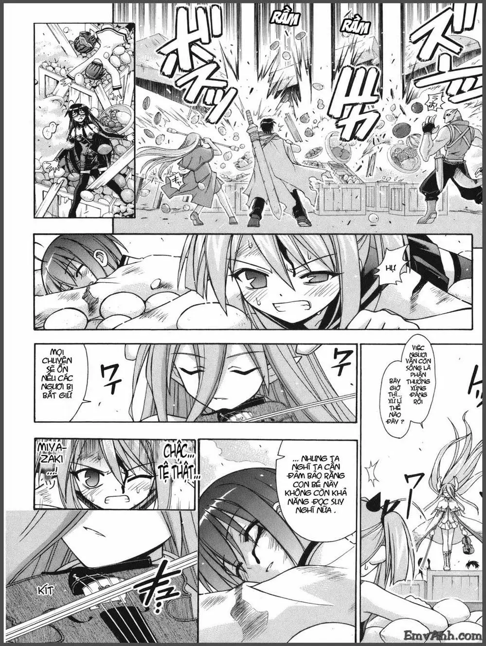 Truyện Tranh Pháp Sư Tí Hon Negima - Mahou Sensei Negima! trang 10