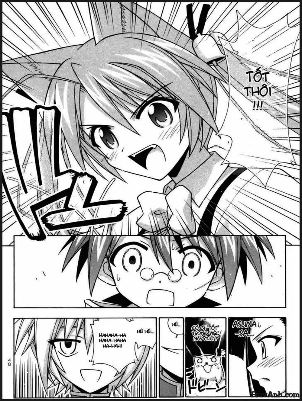 Truyện Tranh Pháp Sư Tí Hon Negima - Mahou Sensei Negima! trang 10