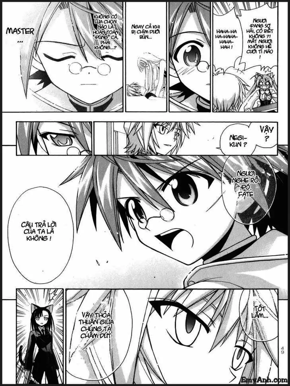 Truyện Tranh Pháp Sư Tí Hon Negima - Mahou Sensei Negima! trang 10