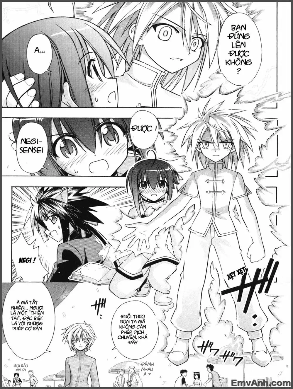 Truyện Tranh Pháp Sư Tí Hon Negima - Mahou Sensei Negima! trang 10