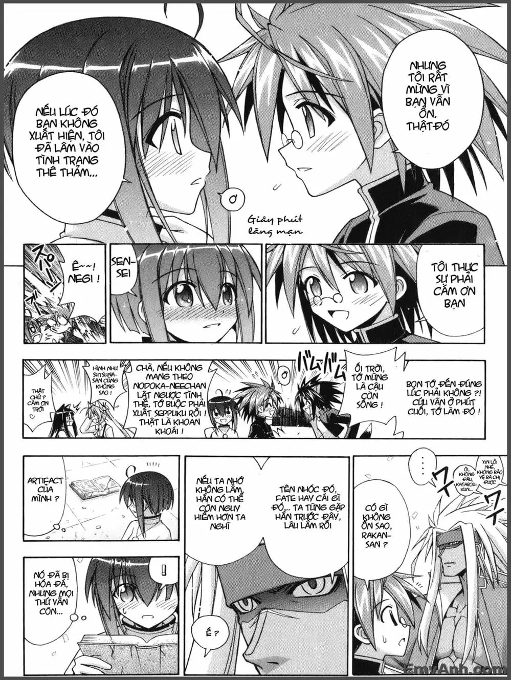 Truyện Tranh Pháp Sư Tí Hon Negima - Mahou Sensei Negima! trang 10