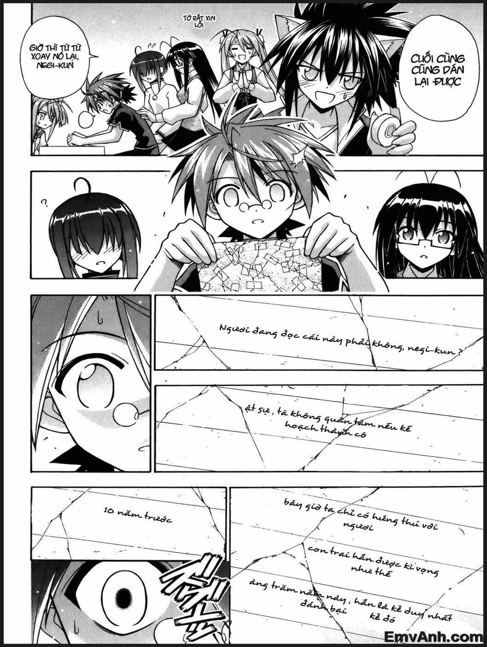 Truyện Tranh Pháp Sư Tí Hon Negima - Mahou Sensei Negima! trang 10