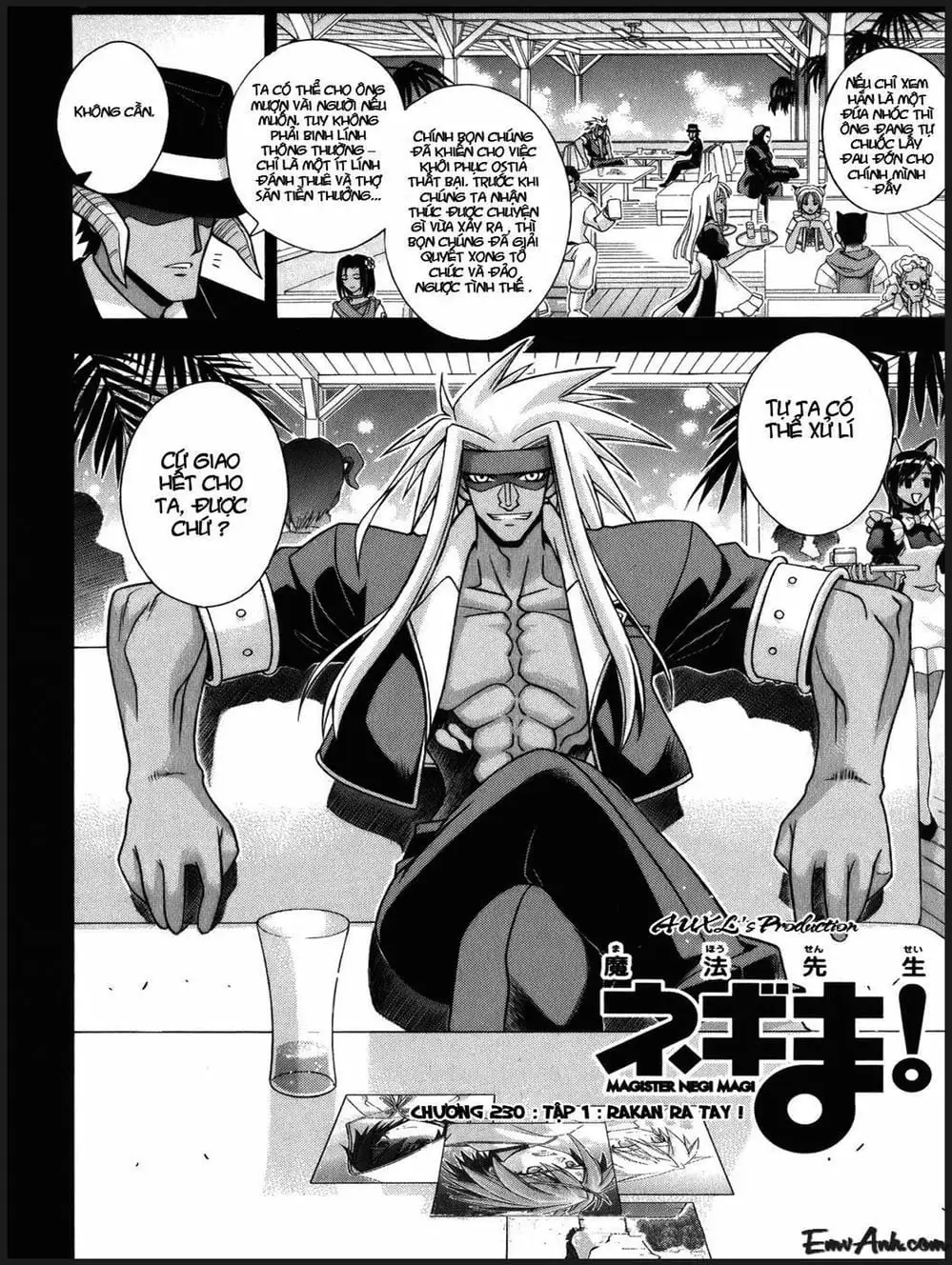 Truyện Tranh Pháp Sư Tí Hon Negima - Mahou Sensei Negima! trang 10