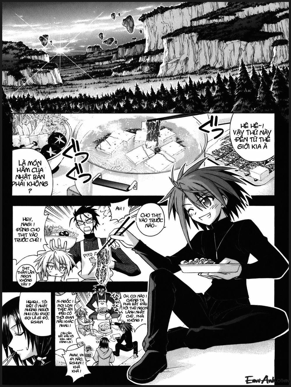Truyện Tranh Pháp Sư Tí Hon Negima - Mahou Sensei Negima! trang 10
