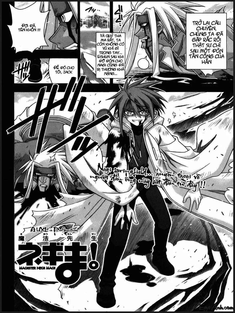 Truyện Tranh Pháp Sư Tí Hon Negima - Mahou Sensei Negima! trang 10