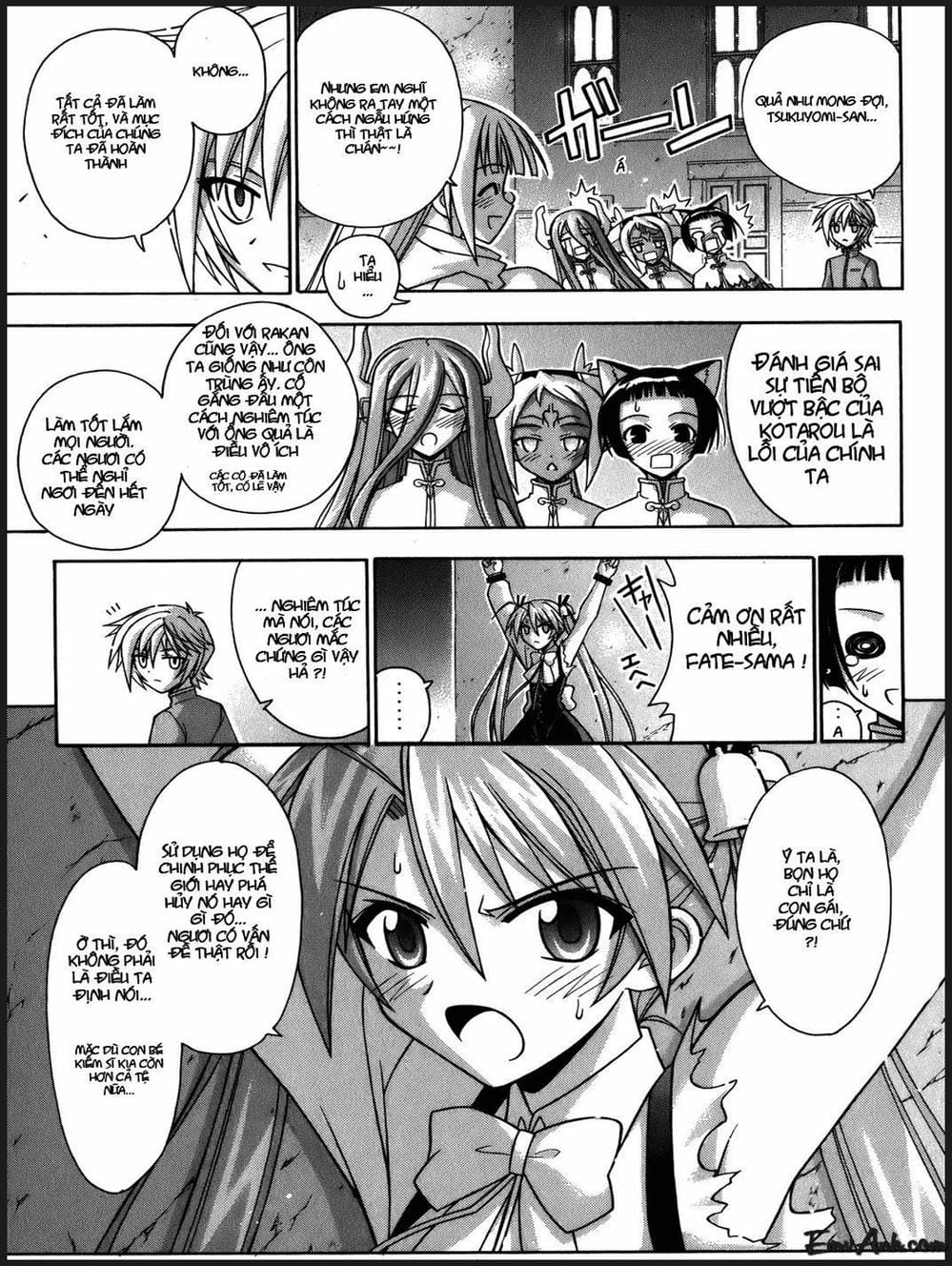 Truyện Tranh Pháp Sư Tí Hon Negima - Mahou Sensei Negima! trang 10