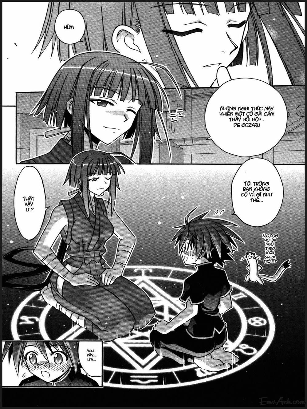 Truyện Tranh Pháp Sư Tí Hon Negima - Mahou Sensei Negima! trang 10