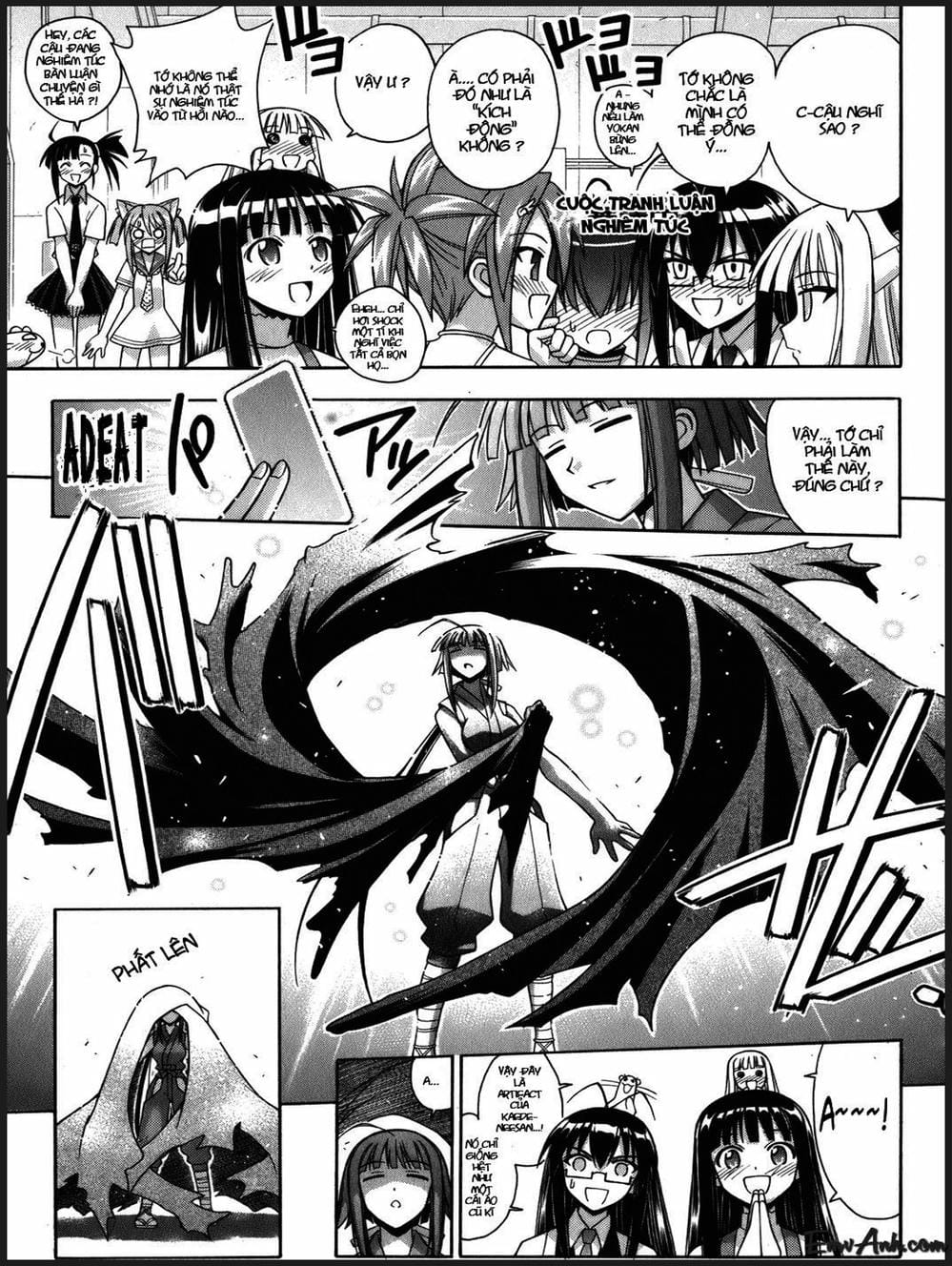 Truyện Tranh Pháp Sư Tí Hon Negima - Mahou Sensei Negima! trang 10