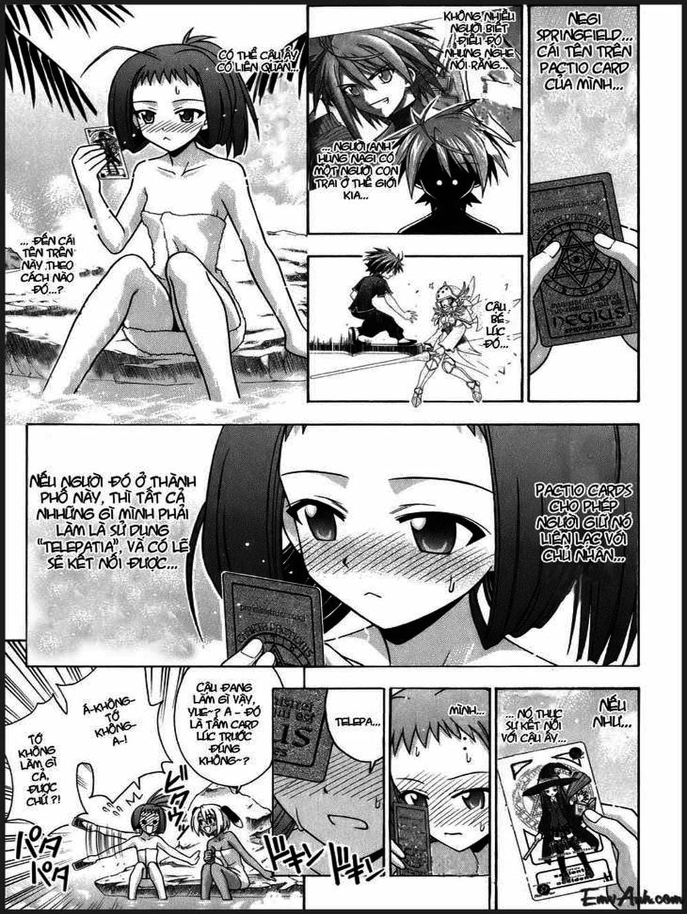 Truyện Tranh Pháp Sư Tí Hon Negima - Mahou Sensei Negima! trang 10